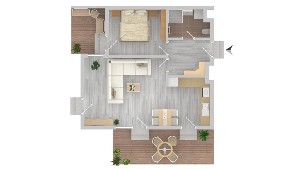 Apartament Dani-Apart Gdańsk Buitenkant foto